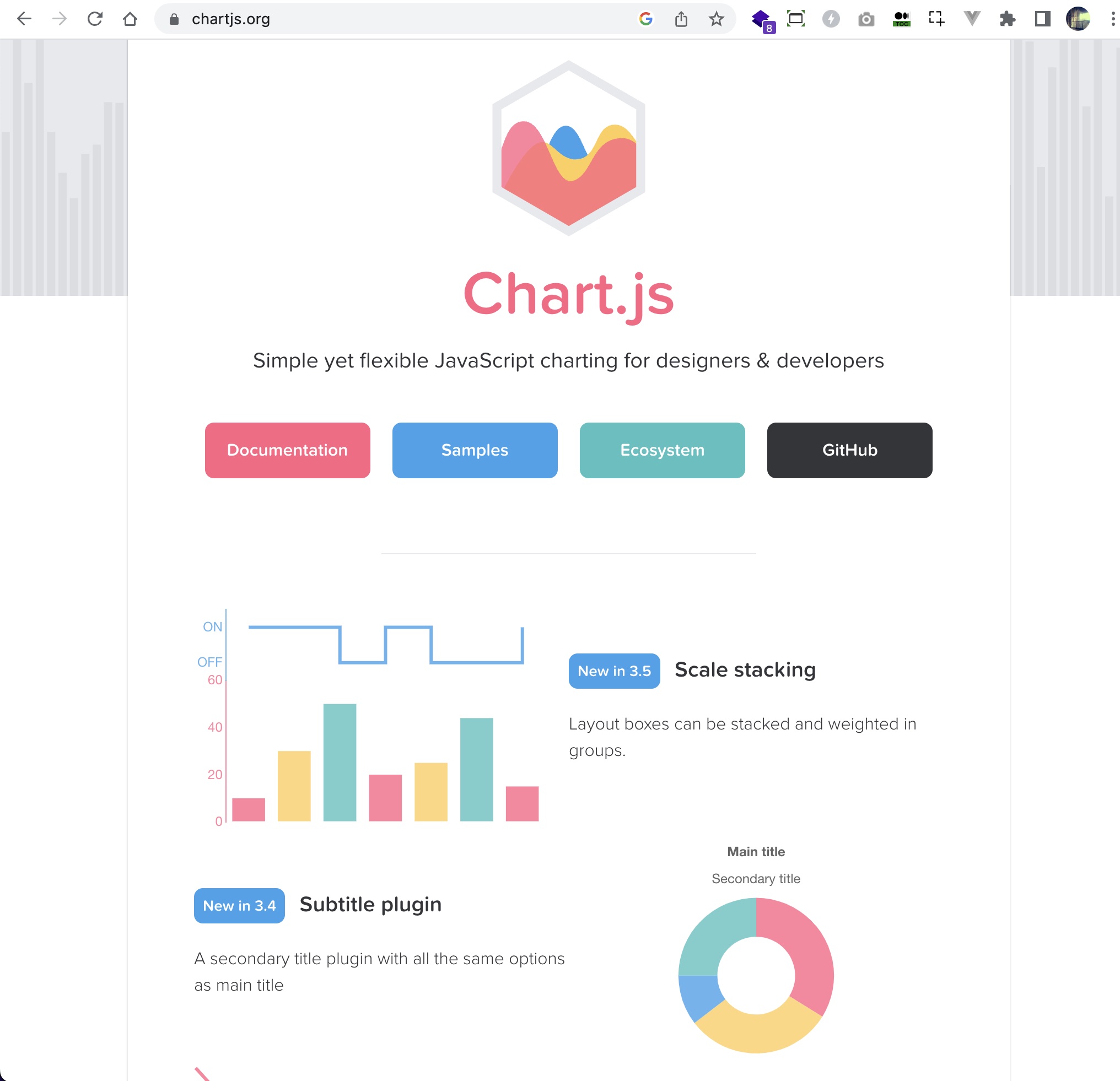 Using Chart.js in Nuxt.js Web Application